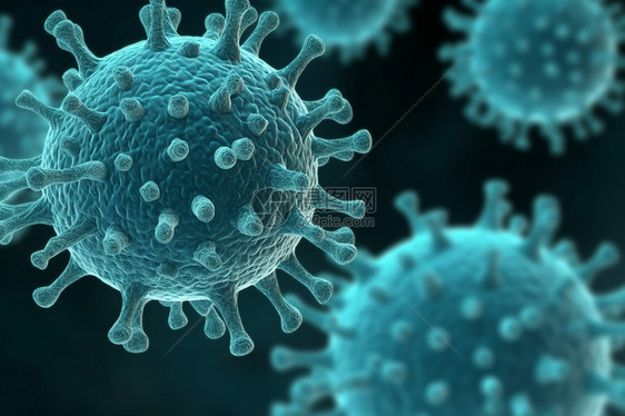 3d冠状病毒结构图片