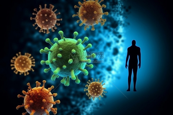 免疫系统对病毒细菌的保护图片