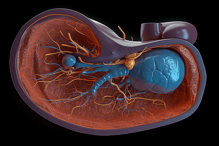 研究使用的胰腺模型图片