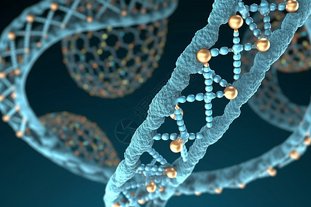 DNA螺旋链条图片