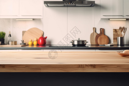 家居台面家居厨房的木质台面图片设计图片
