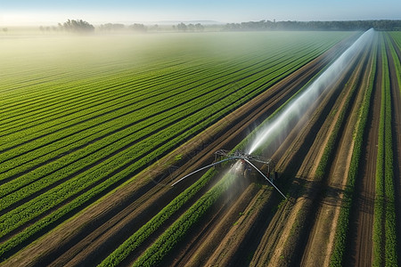 农田农业灌溉系统的图片图片