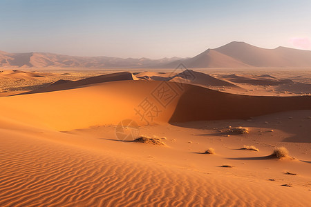 纳米布沙漠风光图片