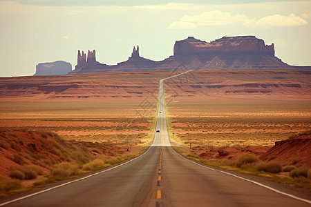美国沙漠公路图片