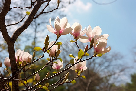 木兰开花图片