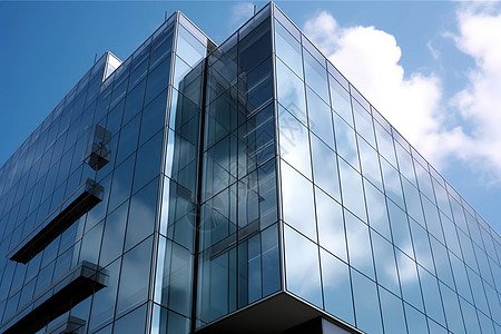 现代建筑玻璃窗图片