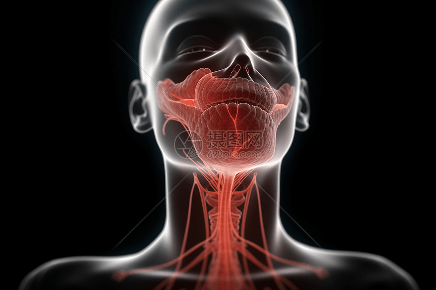 咽喉结构图片
