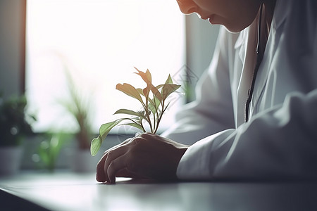 实验室培育植物图片