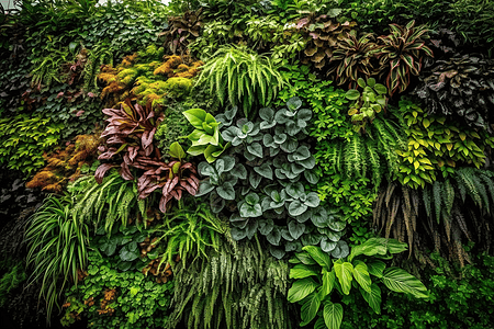 绿色的植物图片