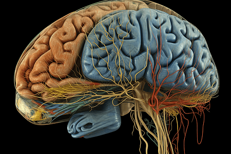 神经科大脑模型图片