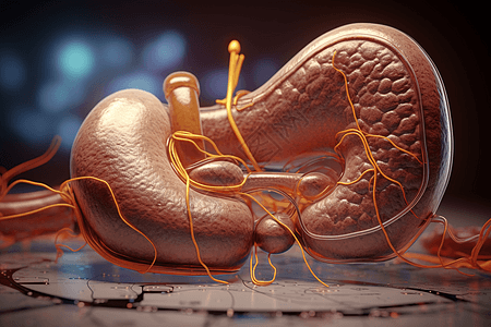 胰腺的3D模型图片