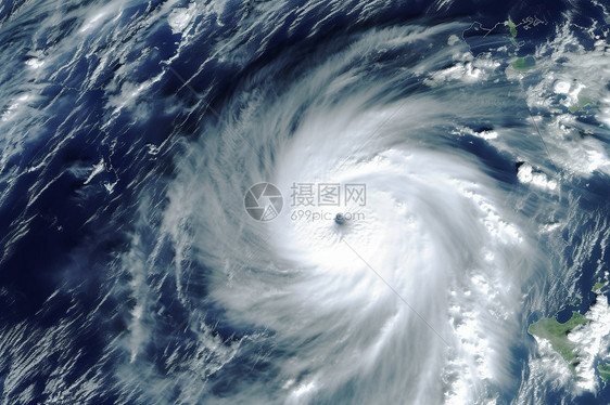 台风的卫星云图图片