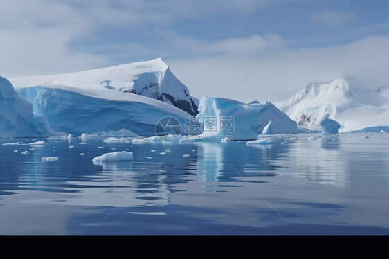 南极洲的自然景观图片