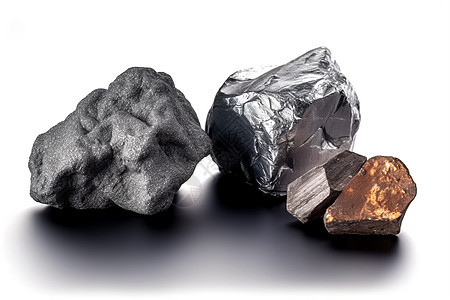 铁矿石和银矿石图片