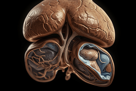 垂体的3D模型图片
