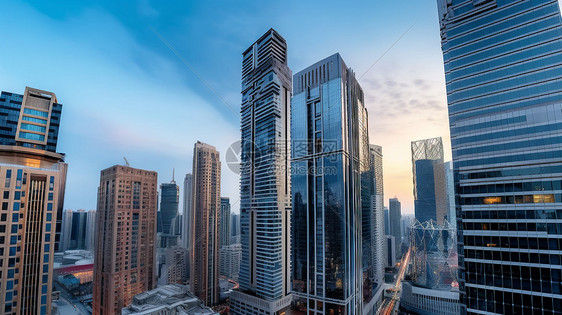 金融区高层建筑图片