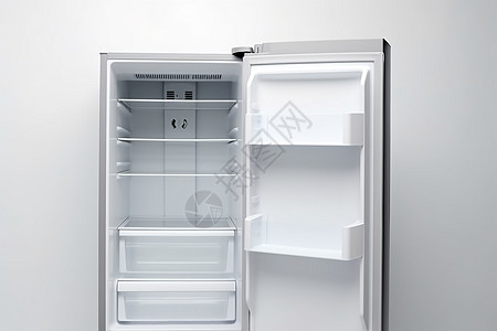 空的冰箱背景图片
