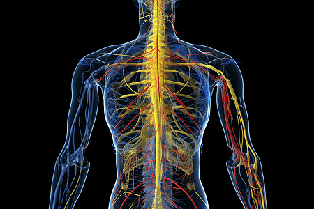 神经冲动在身体中的传递图片