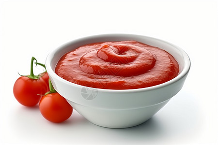 新鲜出锅的番茄酱图片