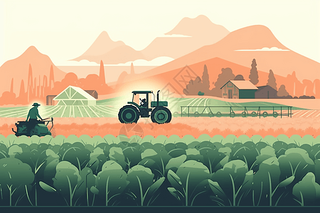 现代化的智能农业图片