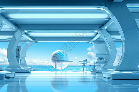 未来的空间实验室图片