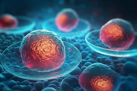 胚胎干细胞再生细胞高清图片