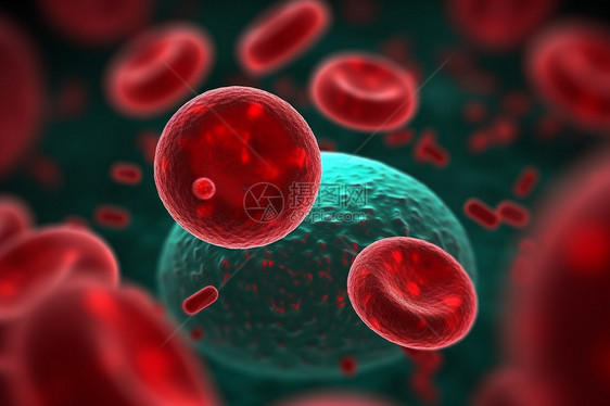 血红细胞概念图片