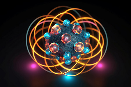 质子中子原子轨道图片