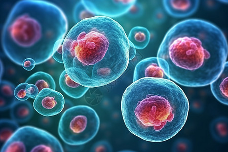 人类胚胎干细胞背景图片