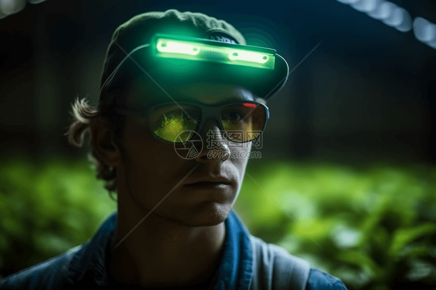 现代化科技感VR眼镜图片