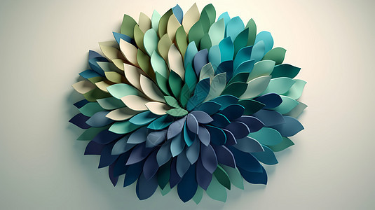 3D艺术花瓣图片