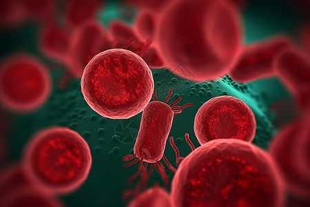 医学红细胞与细胞血液概念图图片