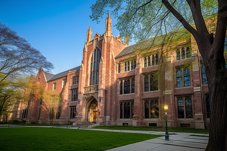 国际学校移民大学建筑背景