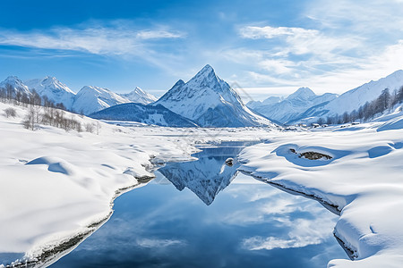 美丽的阿尔卑斯山图片