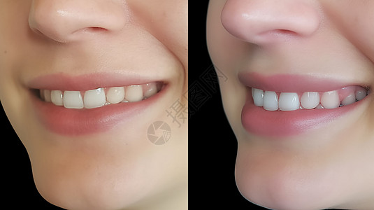牙齿手术前后对比图片