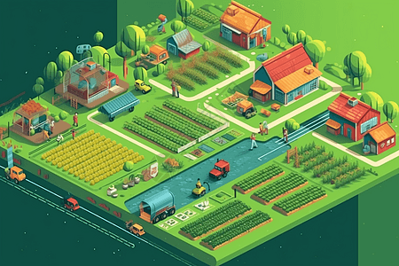 现代化的科技农业图片