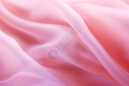 粉色丝绸褶皱背景图片