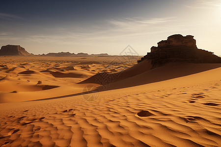 沙丘沙漠地形图片