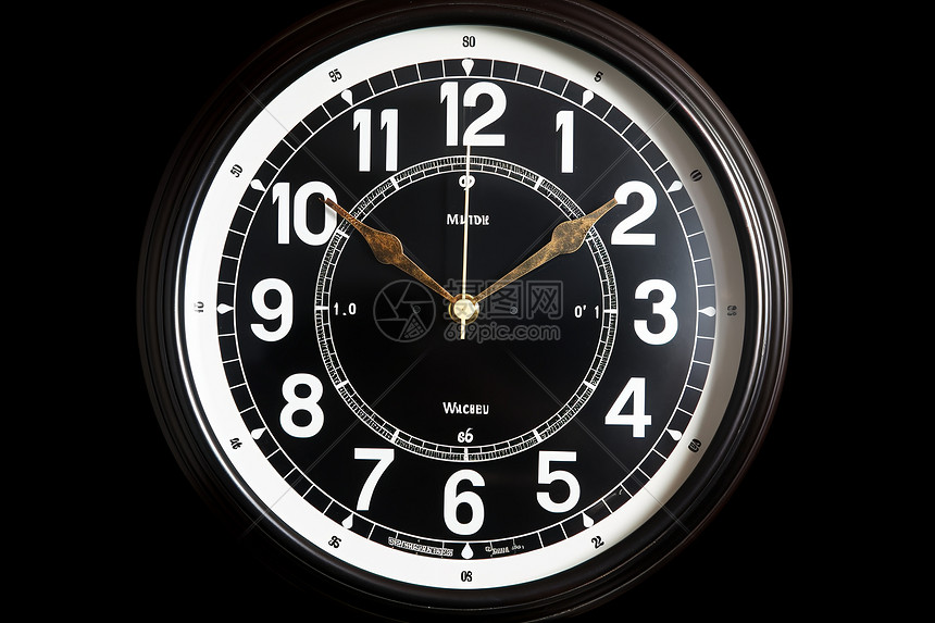 钟表上定格的时间图片