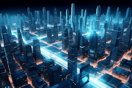 未来的城市发展图片