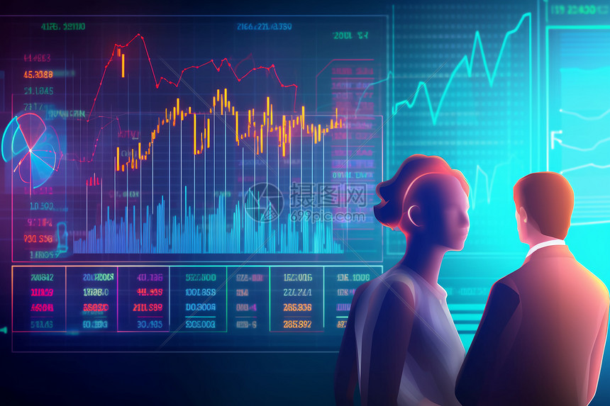 股票市场图片素材-正版创意图片600171614-摄图网