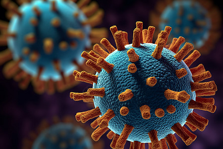 病毒的微观结构图片