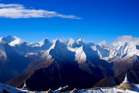 高海拔山峰图片