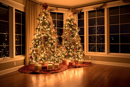 美丽的圣诞树图片