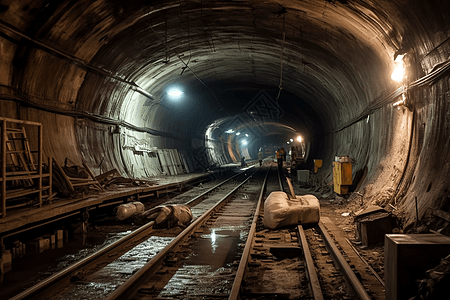 地下隧道施工背景