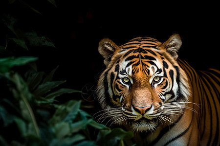 动物园的老虎图片