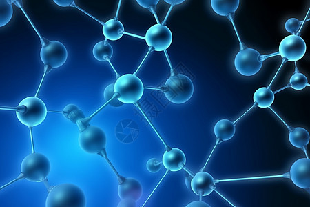 分子结构科学背景背景图片