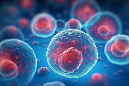 胚胎干细胞科学背景概念图片