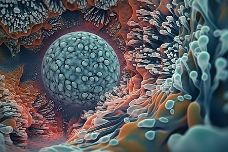 细胞抽象背景图片