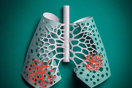 纸质的肺部背景